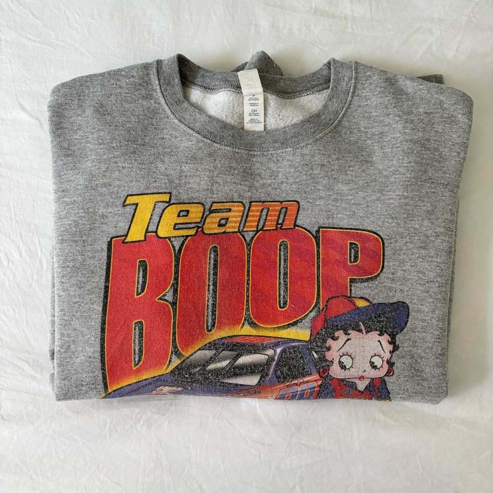 Betty Boop Jerzees Team Boop Sweatshirt